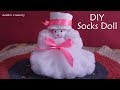 How to make Doll from Socks-Socks Doll-Craft idea using Socks-Best use of waste socks