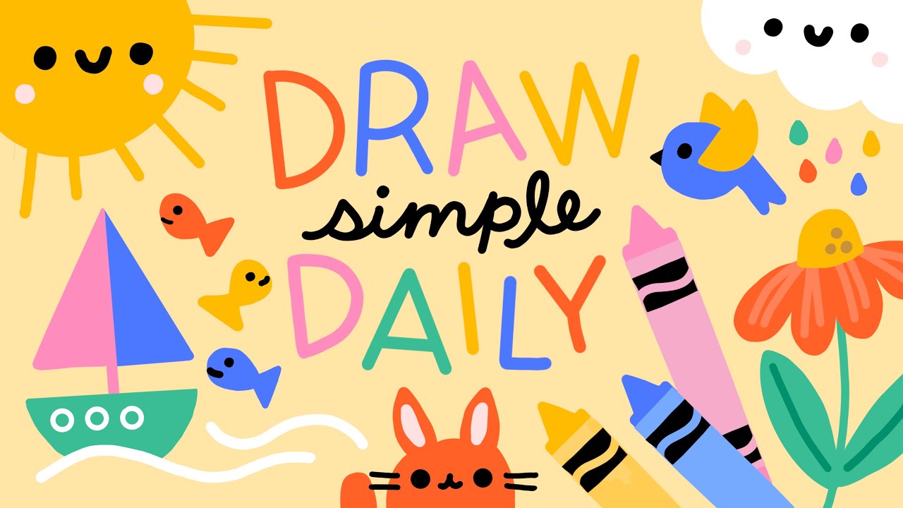 Draw Simple Daily: A Playful 30-Day Challenge to Unlock Creative Flow ...