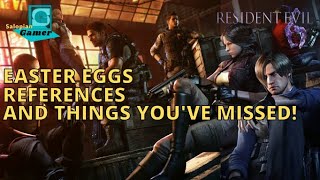 Resident Evil 6 (2012) - Easter Eggs and References you might have missed!