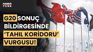 G20 Liderler Zirvesinde Sonuç Bildirgesi Yayınlandı Zeliha Saraç Son Durumu Aktardı