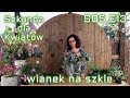 Sekunda dla Kwiatów - wianek na szkle S05 E13 (floristic diy: wreath arrangement with glass)