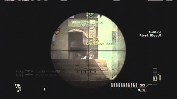Amazing MW3 Sniper KILLFEED | TRIPLE + DOUBLE + MORE