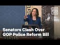 Kamala Harris Clashes With John Cornyn Over GOP Police Reform Bill | NowThis