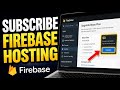 How to subscribe with Firebase Hosting for UI-ready SPA deployment - Detailed Guide