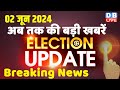 2 june 2024  election update  loksabha election  headline in hindi  rahul gandhi  breaking news