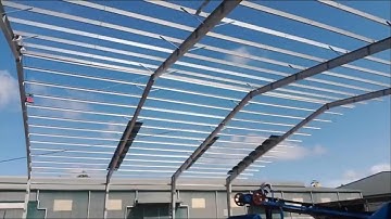 Bán nhà xưởng khung nhà thép tiền chế cũ 33m | khung nhà thép tiền chế cũ