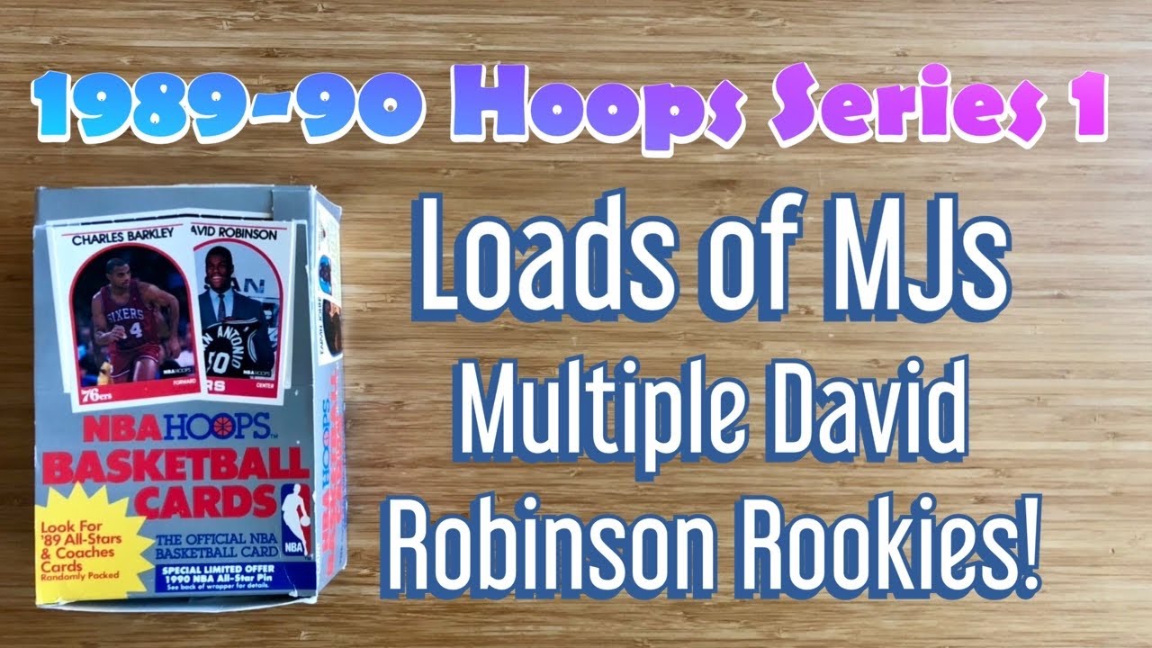 198990 Hoops Basketball Series 1 Box Break Loads of Michael Jordan