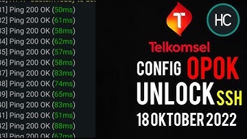 Update Config Telkomsel OpOk terbaru http custom 0 pulsa 0 kuota all tkp, 18 oktober 2022
