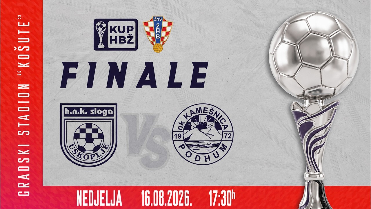 HNK Sloga - NK Kamešnica | finale kupa HBŽ