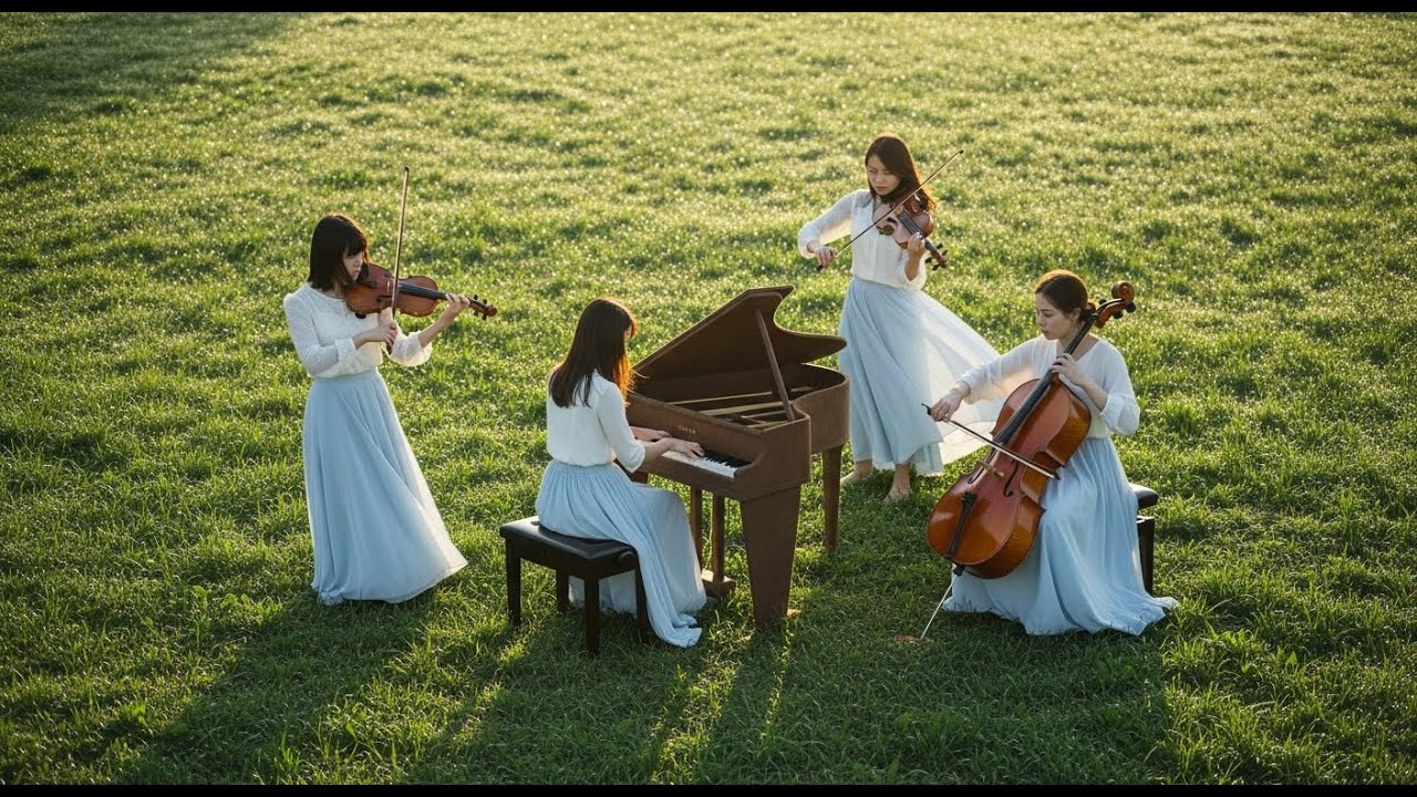 Midnight Piano And Strings Whisper Softly – Quiet Moments For Coffee, Reading, And Calm