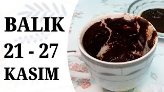 Balik Burcu 21 - 27 Kasim 2022 Kahve Fali Haftalık Burç Yorumları