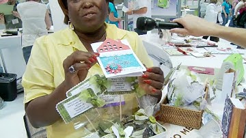 Maggie Demonstrates the Provo Craft Cuttlebug @ CHA Summer 2009