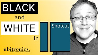 Black and White Effect Tutorial in Shotcut Video Editor screenshot 3