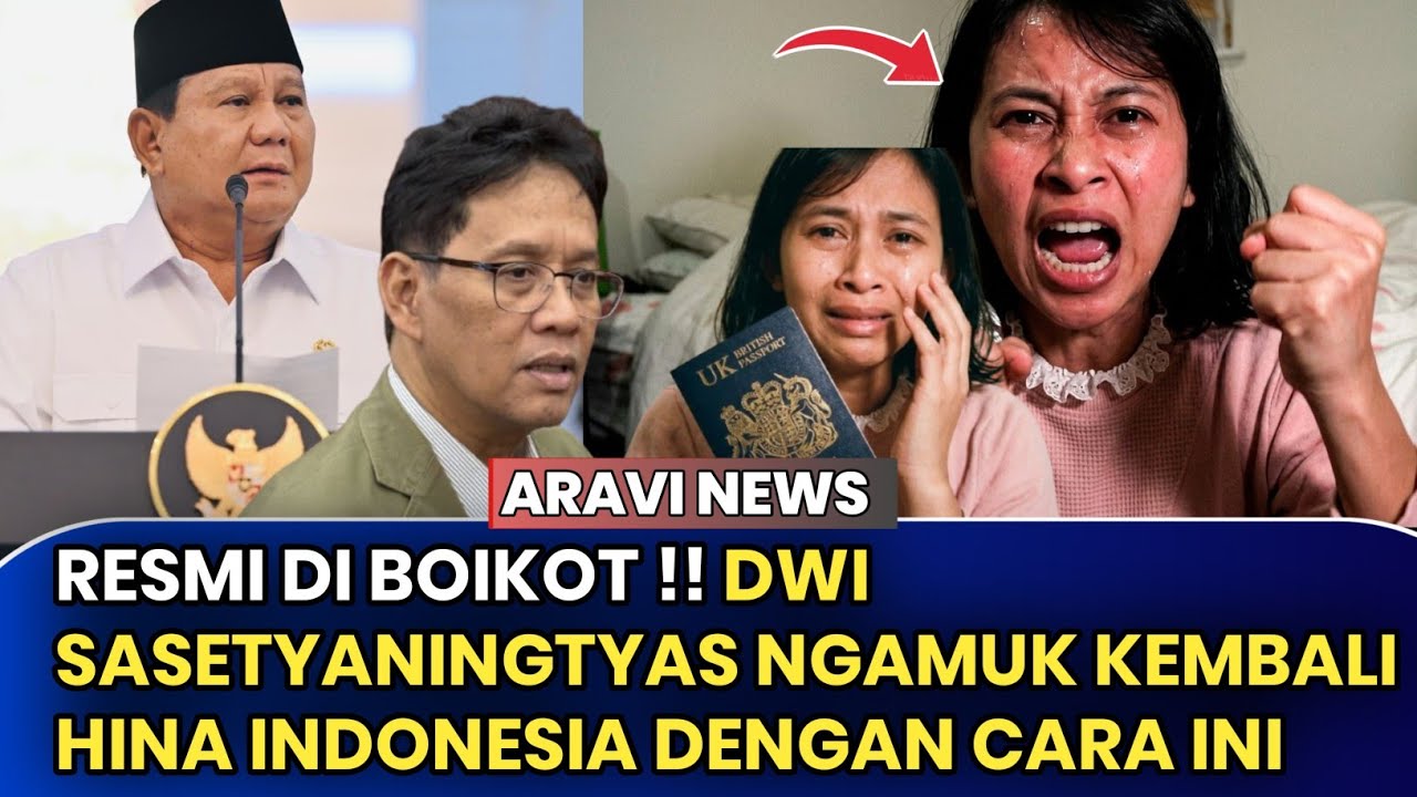 Resmi di Boikot !! Dwi Sasetyaningtyas Ngamuk Hina Indonesia Dengan Cara Ini 