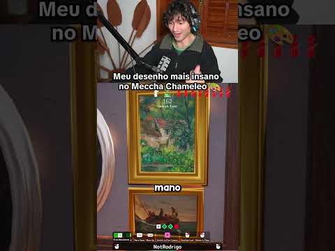 Nunca fiz uma pintura tão boa no Meccha Chameleon #jogos #roblox