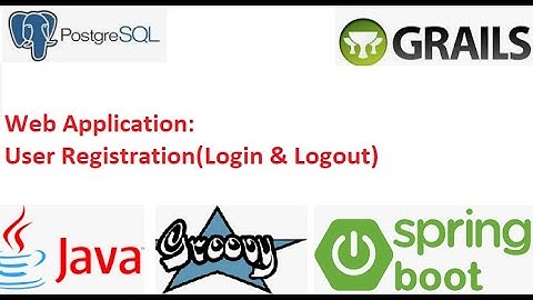 12_0:  Grails  | Java | Groovy | PostgreSQL | User Registration Web application | CRUD Operations