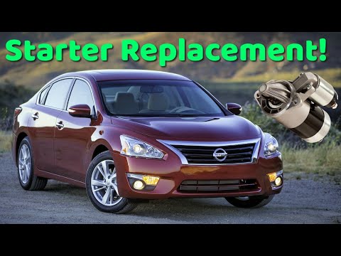 2013-2018 Nissan Altima Starter Replacement | 2014-2020 Nissan Rouge