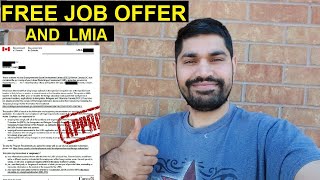 MY FRIEND GOT FREE JOB OFFER AND LMIA FROM CANADA 2022