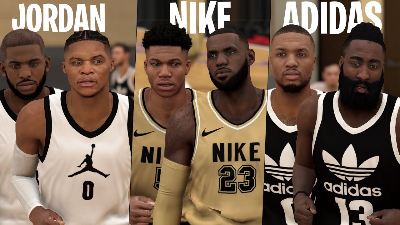 Which Shoe Brand Has The Best NBA Players? | NBA 2K20