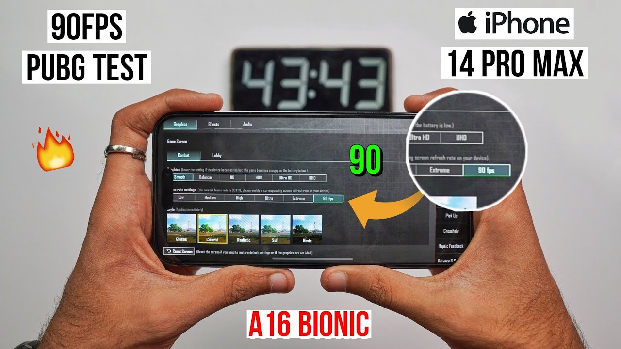 iPhone 14 Pro Max 90FPS Pubg Test, Heating and Battery Test | Shocking Results 😱
