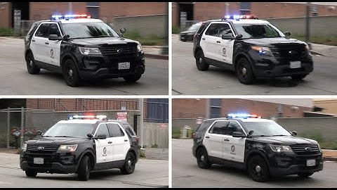 *MAJOR RESPONSE* 10+ LAPD Hollywood Units responding Code 3 to Pursuit of 211 Suspect! With LAFD.