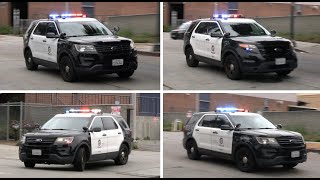 *MAJOR RESPONSE* 10+ LAPD Hollywood Units responding Code 3 to Pursuit of 211 Suspect! With LAFD.