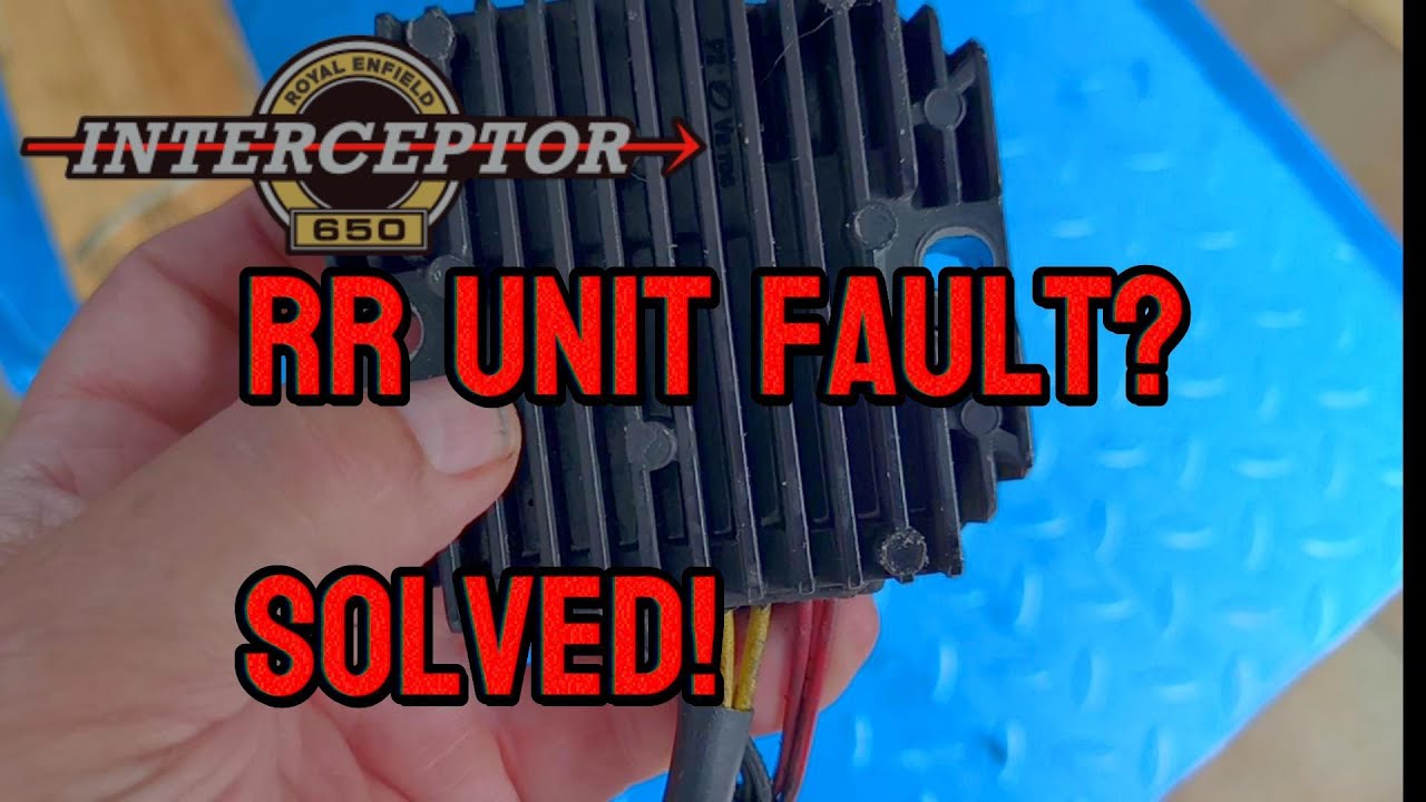 ROYAL ENFIELD INTERCEPTOR 650 RR UNIT FAULT SOLVED