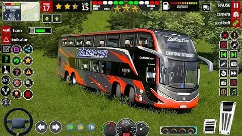 Drive Offroad Bus Simulator||Modern Bus Driving Bus Game - Android Gameplay