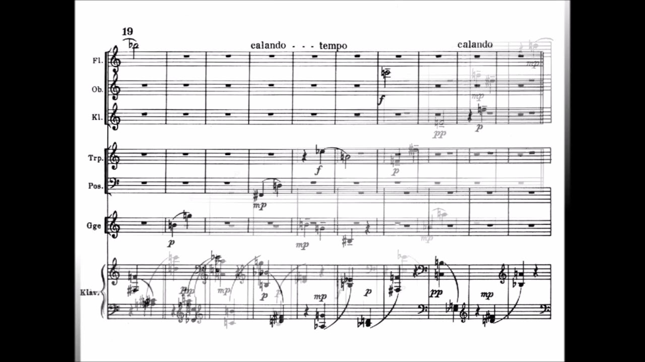 A Guided Tour of Anton Webern's Concerto for Nine Instruments