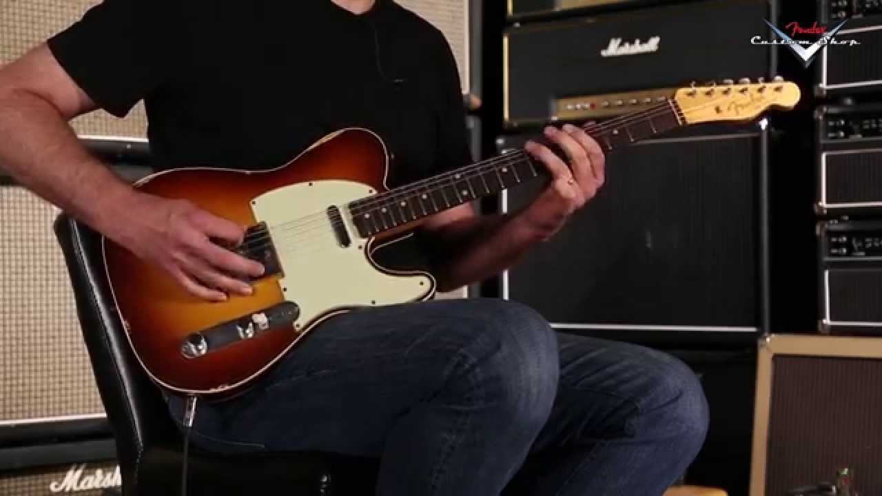 ギター Fender Custom Shop 60 Telecaster Custom Fender FSR Made in Japan Traditional 60s Custom Telecaster Walnut