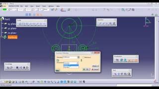 Making an Iso-constrained sketch in CATIA - 2
