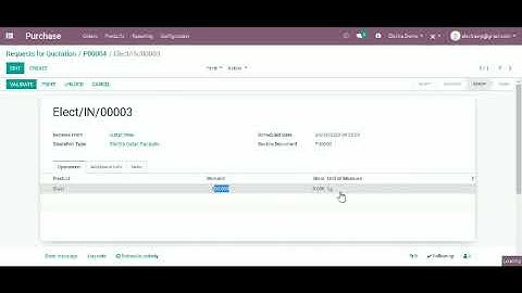 2m Video- Budget tracking for Project in Odoo