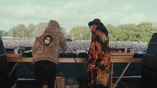 Field Day from behind the decks