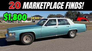 Just Dropped on Marketplace! 20 Wallet Friendly Classic Cars $1,800–$8,500!!!
