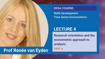 Lecture 4: Practical example on Model Specification, Estimation, Evaluation and Interpretation