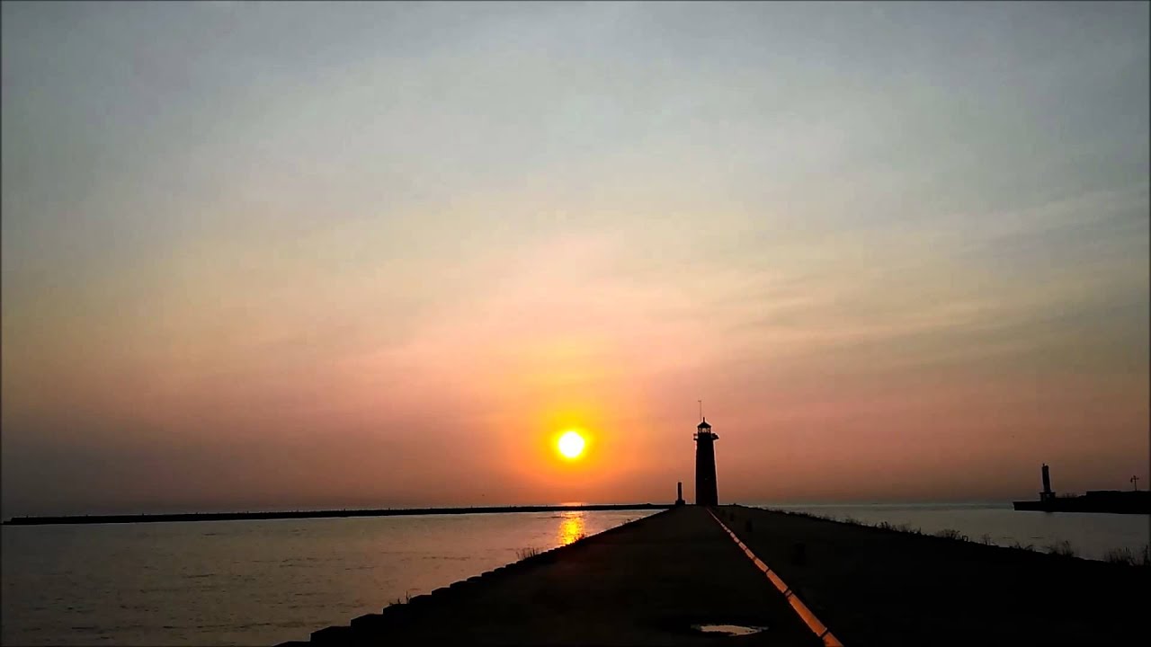 Sunrise Lake Michigan, Kenosha WI YouTube