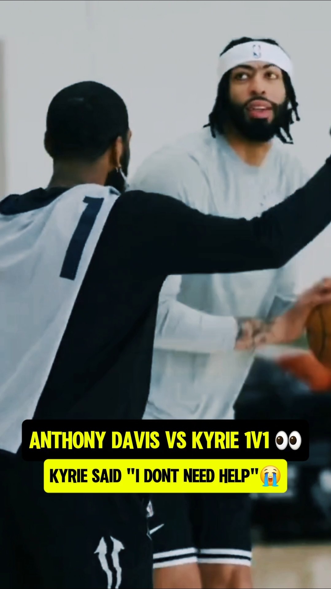 AD was Trash talking Kyrie?