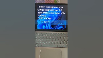 reset CPU uptime #home #windows #windows11 #microsoft #windows10 #cpu #performance #youtube