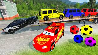 Flatbed Trailer Transporting Cars Gets Hit By Train Crazy Crash