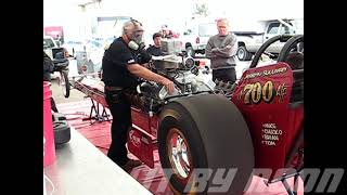 Jeremy Sullivan, Top Fuel Nostalgia Dragster, Warm Up with Whacks, NHRA Hot rod Heritage Series, Goo