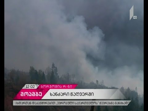 არჯევანიძის ტყეში გაჩენილი ცეცხლის ჩაქრობას ვერტმფრენი ცდილობს - რა ვითარებაა წაღვერში