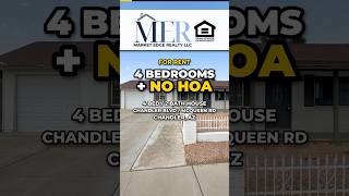 4 Bedroom Chandler, AZ House for Rent with No HOA