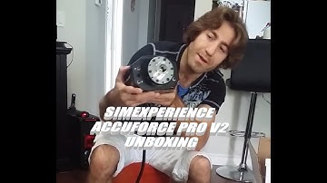 Simexperience AccuForce Pro V2 Steering System Complete Unboxing