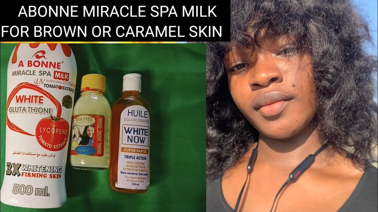 Abonne Miracle Spa Milk For a Glowing Caramel And Brown Skin Tone/ no side effect #caramelskin Abonne Miracle Spa Milk For a Glowing Caramel And Brown Skin Tone/ no side effect #caramelskin