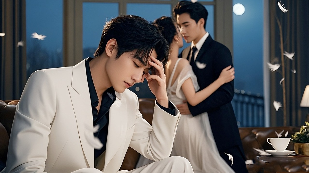 他在雨夜等到心死，等來的卻是白月光一通電話就叫走了妻子。他以為的溫柔愛情，原來只是年下替身的自作多情。他終於心死離婚，但她慌了。#短劇 #愛情 #女孩#霸总