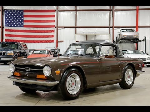 1973 Triumph TR6 Brown - YouTube