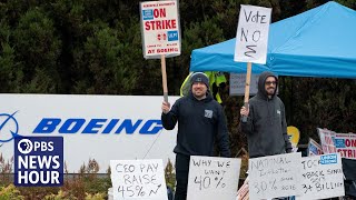 News Wrap: Boeing reports $6 billion quarterly loss amid strike
