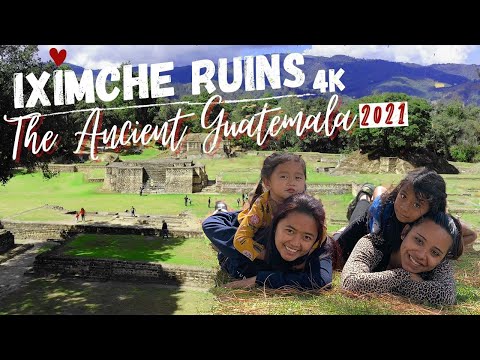 Video: Iximche Maya-ruïnes in Guatemala