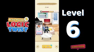 Brain Puzzle 2 Logic Twist Level 6 - Speed King 🧠 | Walkthrough | SolutionGuruji