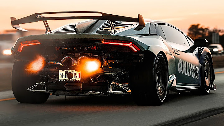 1 Hour | Twin Turbo Lamborghini Huracan STO | 4K